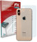 atFoliX Schutzfolie kompatibel mit Apple iPhone XS Back cover Folie, ultraklare und flexible FX Displayschutzfolie (3X)