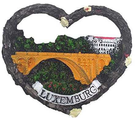 3D-Kühlschrankmagnet, Luxemburg, Souvenir, Geschenk, Sammlung, Heim- und Küchendekoration, Magnetaufkleber, Luxemburg Kühlschrankmagnet