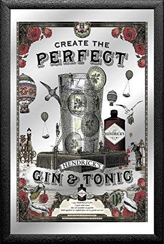 empireposter KS429 Gin & Tonic - Perfect - Clear - Bedruckter Spiegel
