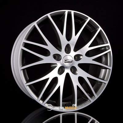 CMS C8 7.5J x 17 Zoll ET 41 LK 5x112 Alufelge Felge KBA NEU