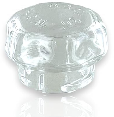 DL-pro Cubierta de lámpara 48mmØ para Whirlpool Bauknecht Ignis 481245028007, vidrio transparente