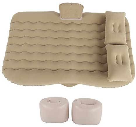 Ejoyous SUV Air Bed, Comfort Camping Air Bed Cama Inflable para automóvil Plana con Bomba de Aire para Padres para niños para Viajes Junto al mar para Acampar