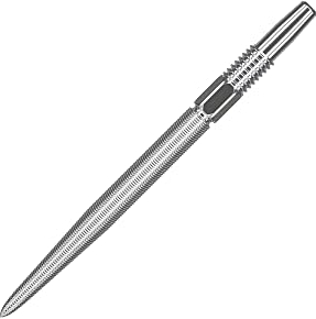 Target Darts Swiss Points, Nano Swiss Point Dartspitzen (3er Pack Spitzen) 26MM, Silber | Wechsel Dartspitzen, Profi Dart Zubehör