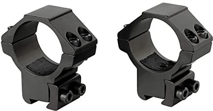 WINFREE 30mm Durchmesser Zielfernrohr Ringe Mount Low Profile für 3/8“ 11mm Dovetail Jagd Zielfernrohr montieren