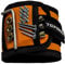 TOPXUAN Magnetisches Armband Werkzeuggürtel, 15 Magnete, Orange, 38,1 cm x 9,9 cm, Baumwolle, Klettverschluss, Ideal für Heimwerker und Tischler