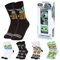 Disney Stitch Damen Socken, bunte warme Strümpfe mit Motiv, Geschenke für Frauen, Teenies, 5er-Pack (35-41 EU, Grün Baby Yoda)