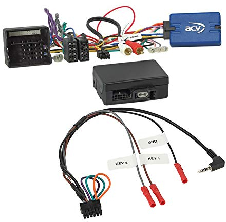 Lenkradfernbedienung Adapter Interface LFB Multi-Anschluss passend für Porsche Cayenne 2007-2010 Quadlock/Most 25 kompatibel mit verschiedenen Autoradios