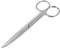 Healeved Stomaschere aus Edelstahl mit Abgerundeter Spitze Kolostomieschere Krankenschwester Arzt Mediziner Lister Verbandschere Schere mit Stumpfer Spitze Stomaversorgung 14Cm