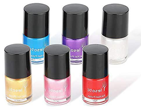 Eayoly Pet Nail Polish - Dog Nail Polish Set | Natural And Safe Water-Based Pet Nail Polish For All Pet Birds, Mice, Pigs And Rabbit