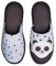 Dedoles Pantofole Donna Uomo & Bambini Ciabatte Memory Foam con tanti Design Unicorno Gatti Caffè Musica Regalo, Colore: Panda felice, 38-39 EU