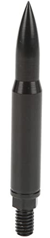 Mât D'antenne Court De Voiture, Mât D'antenne Tronqué en Aluminium, Remplacement Noir D'antenne Radio pour Jeep Wrangler TJ JK JL