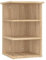 QZZCED Multifunktionales Sideboard Schrank Wohnzimmerschrank Beistellregal Sonoma-Eiche 35x35x55 cm Holzwerkstoff Geeignet für Lounge, Wohnzimmer, Küche