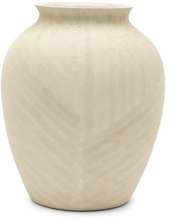 Rivièra Maison - Bergerac Vase O06 - Off White K34 - Keramik 29 cm Höhe