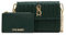 Steve Madden Damen Wallet Carina-M Geldbörse Crossbody mit Beutel Geschenkset, Grün
