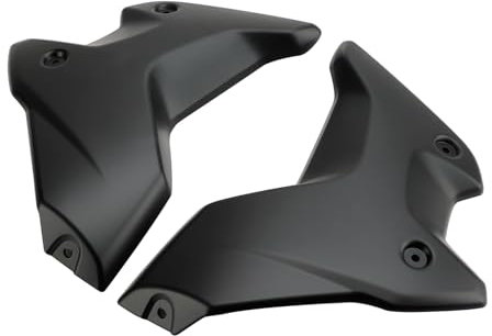 Areyourshop Seitenrahmenverkleidung Motorhaubenschutz Kühlerabdeckung Fit für BMW R1250GS 2018–2023 Black