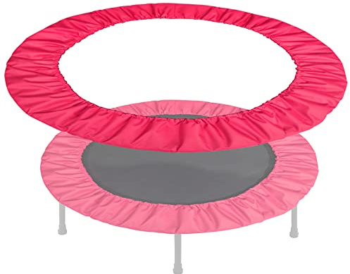 EUPXRHY Mini Trampolin Randabdeckung 96 101 122cm, 3 Schichten Verdickt 800D Reißfest Oxford-Tuch Randabdeckung fur Zimmertrampolin,Indoor Erwachsene Kinder Fitness Trampolin Abdeckung