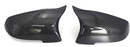 GXSAI Seitenspiegel Abdeckung M Look Spiegel Abdeckung Rück Carbon Faser Muster Spiegel Fall Für B&mw 5 6 7 Serie F10 F11 F18 F07 F06 F12 F13 F01 F02 Für LCI