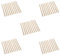 Balsaholzformen, 10 Stück, 100 mm, zum Selbermachen, Modellieren, Basteln, unlackiertes Holz, 5 Stück