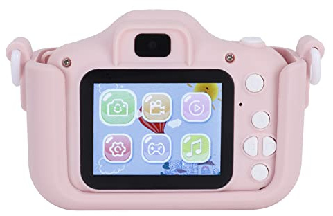 VBESTLIFE Aufnahmekamera, Intelligente Fokusfreie 40-Megapixel-Kamera Geburtstagsgeschenk, Fotografie (Pinke Katze)
