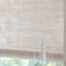 Natur Bambus Rollo Weiß Verdunklungsrollo Innen/außen/Garten Retro Raffrollo Atmungsaktiv Anti-Uv Bambus Jalousien Sichtschutz Sonnenschutz Seitenzugrollo für Trennwände/Türen und Fenster