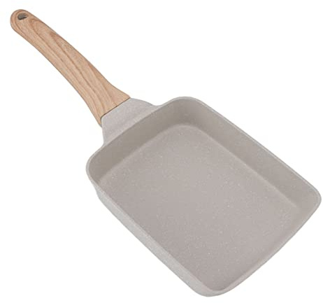 Tamagoyaki-Pfanne, Antihaftbeschichtete Eierpfanne, Omelettpfanne, Quadratische Bratpfanne, Rechteckige Bratpfanne, Omelette-Maker für Gasherd und Induktionsherd