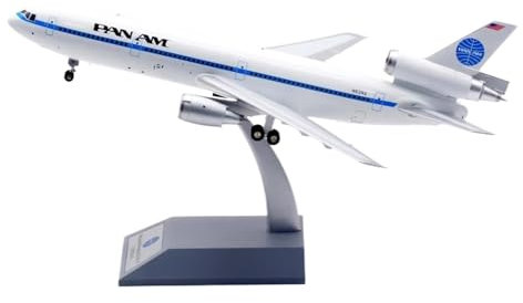 Model Airplane Scale Model Airplane1:200 For Pan Am McDonnell Douglas DC-10-10 Diecast Aircraft Jet Model Collectible Model Kit Scale Plane Model