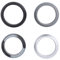 Happyyami 8 Mm Breites Silikon-hochzeitsset 4-teiliges Set Camo-grau Für Sport Und Outdoor-aktivitäten Größe 8