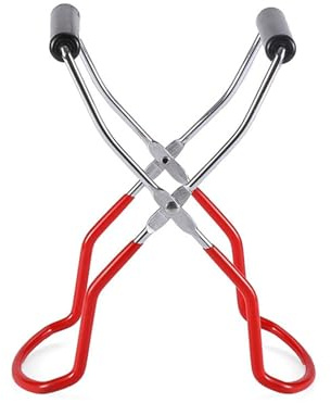 Edelstahl Einmachglas Heber, Glasheber Zange für Heiße Einmachgläser, Glasheber Einkochen mit Rutschfestem Griff, Einmachglas Lifter Zange für Küche Hause, Küchenzubehör