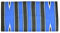 EKKIA Randol's 801091026 Navajo Pferdedecke, Baumwolle/Acryl, 76 x 152 cm, Schwarz/Königsblau/Weiß