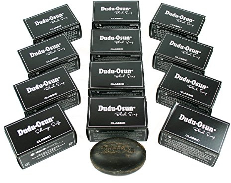 12er Pack Dudu Osun - Schwarze Seife aus Afrika Original Black Soap 12x150g