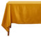 Homescapes Senfgelbe Tischdecke mit Hohlsaum aus 100% Baumwolle 137x228 cm, Tischtuch rechteckig, waschbar & pflegeleicht