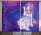 ABAKUHAUS Anime Rustikaler Gardine, Astrologie Sternzeichen, Schlafzimmer Kräuselband Vorhang mit Schlaufen und Haken, 280 x 175 cm, Lila Blau