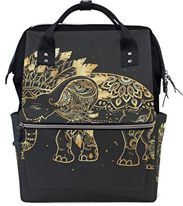 FANTAZIO Mumien-Tasche, Rucksack mit Elefanten-Motiv
