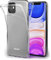 Moozy 360 Degree Case for iPhone 11 - Transparent Silicone Full body Front and Back All-Around Protective Case Slim Clear Transparent TPU Silicone Gel Cover