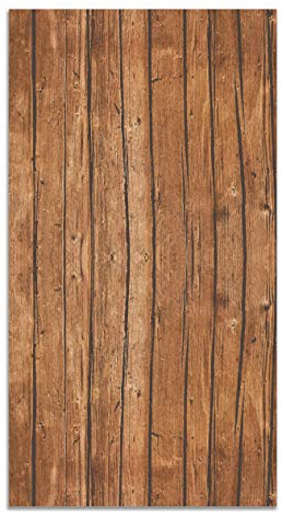 Panorama Vinylteppich - Modell Holz 80x300 cm - Verschiedene Größen - Deko Küche, Läufer und Outdoor
