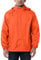 Outdoor Ventures Men's Lightweight Raincoat Packable Rain Jacket Waterproof Raincoat with Hood Active Outdoor Windbreaker (Orange Red-Stowaway Hood, S (Chest: 36-38))