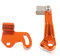 MZ-STORE 790 Duke Ein Finger Kupplungshebel Kupplungsarm Kompatibel für 790 Duke 790 Adventure 2018-2023 890 Duke 890 Duke R 2020-2023-Orange