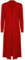 Urban Fashion Ladies Maxi Long Length Boyfriend Women Cardigan Collared Top Long Full Sleeve Floaty Duster Jacket Coat Blazer (Red, Numeric_12)