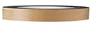 Craftelier - Ruban de papier adhésif pour carton, encadrement et reliure de vos projets de scrapbooking et autres travaux manuels | Taille 2,5 cm x 50 m - Couleur marron kraft
