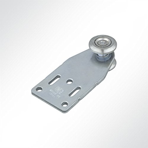 LYSEL® Laufrolle Vorhangrolle Führungsrolle verzinkt für Laufschiene 35x30mm mit Kugellager (10 Stück)