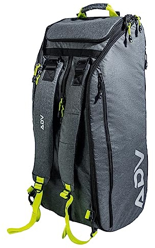 ADV Tennis Pro V3 - Game-Changing Tennis Racquet Bag, Tennis Racket Bag & Backpack with Cooler, Sweat & Shoe Compartment, and Unmatched Organization, Designed for Men and Women (Volt)