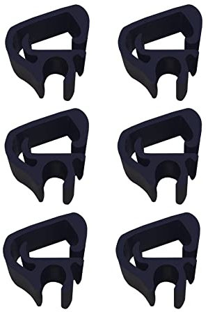 6x clip porta tubo braccio tergicristallo tergicristalli anteriore compatibile con Peugeot 3008 5008