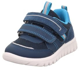 Superfit SPORT7 Mini Sneaker, Blau/Türkis 8040, 23 EU Weit