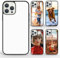 FOQENCCI 5PCS Sublimation Case for iPhone 12 Pro Max,DIY Blank Printable Heat Press Phone Cover 12 Pro Max,Soft Rubber + Custom Aluminum Anti-Scratch Shockproof Protective Cover 6.7 inch Black