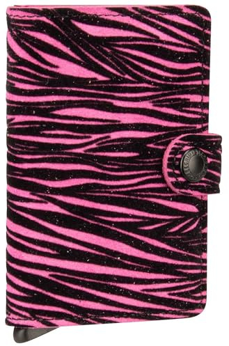 Secrid Damen Herren Geldbörse Miniwallet Zebra One Size