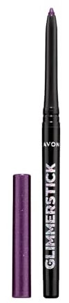 Avon Glimmerstick Diamonds - Eyeliner impermeabile, effetto luccicante con vitamina E, a lunga durata, con effetto glitterato, nutriente, ametista