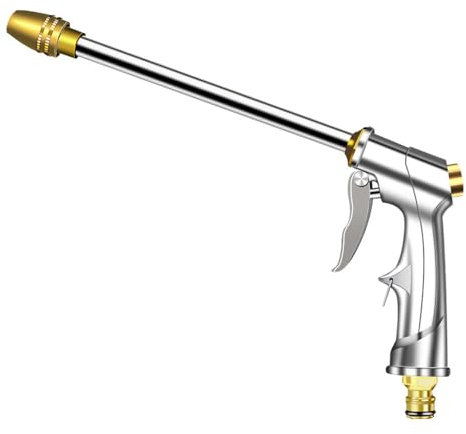 Metall Gartenschlauch Spritzpistole, Garten Handbrause Turbo Washer für Gartenschlauch Hochdruckpistole Metall Gartenschlauch Spritzpistole für Autowäsche Gartenarbeit