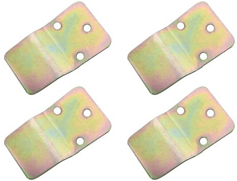 JCBIZ 4PCS Color Zinc Wall Mounted Fan Installation Bracket Wall Fan Hook Iron Sheet Fixing Bracket for Securely Mounting Oscillating Wall Fans Ideal for Applications in Greenhouses Garages Workshops