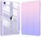 Fintie Hybrid Hülle für iPad mini 7 (A17 Pro) 2024 / iPad mini 6. Generation 2021 8.3 Zoll mit Stifthalter - Stoßfeste Schutzhülle mit transparenter Hartschale auf der Rückseite, Fantacy Ombre