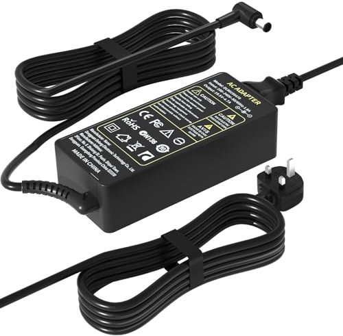 19.5V Power Adapter for Sony Bravia TV 24'' 32'' 40'' 42'' KDL series KDL-24 KDL-32 KDL-40 KDL-42 KDL-48R510C KDL-40R510C KDL-48W650D KDL40W600B LED LCD HDTV Screen TV Charger Cord